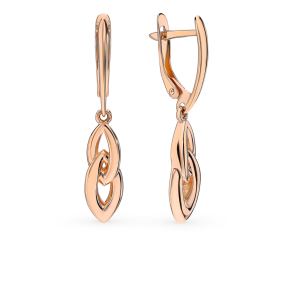 золотые серьги