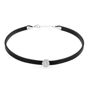 золотое шейное украшение с бриллиантами