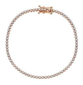 золотой браслет с бриллиантами