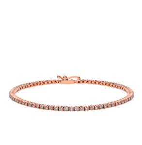 золотой браслет с бриллиантами