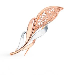 золотая брошь