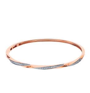 золотой браслет с бриллиантами