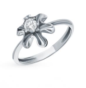 золотое кольцо с бриллиантами