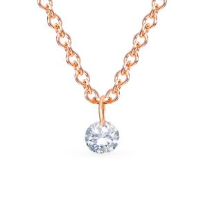 золотое шейное украшение с бриллиантами