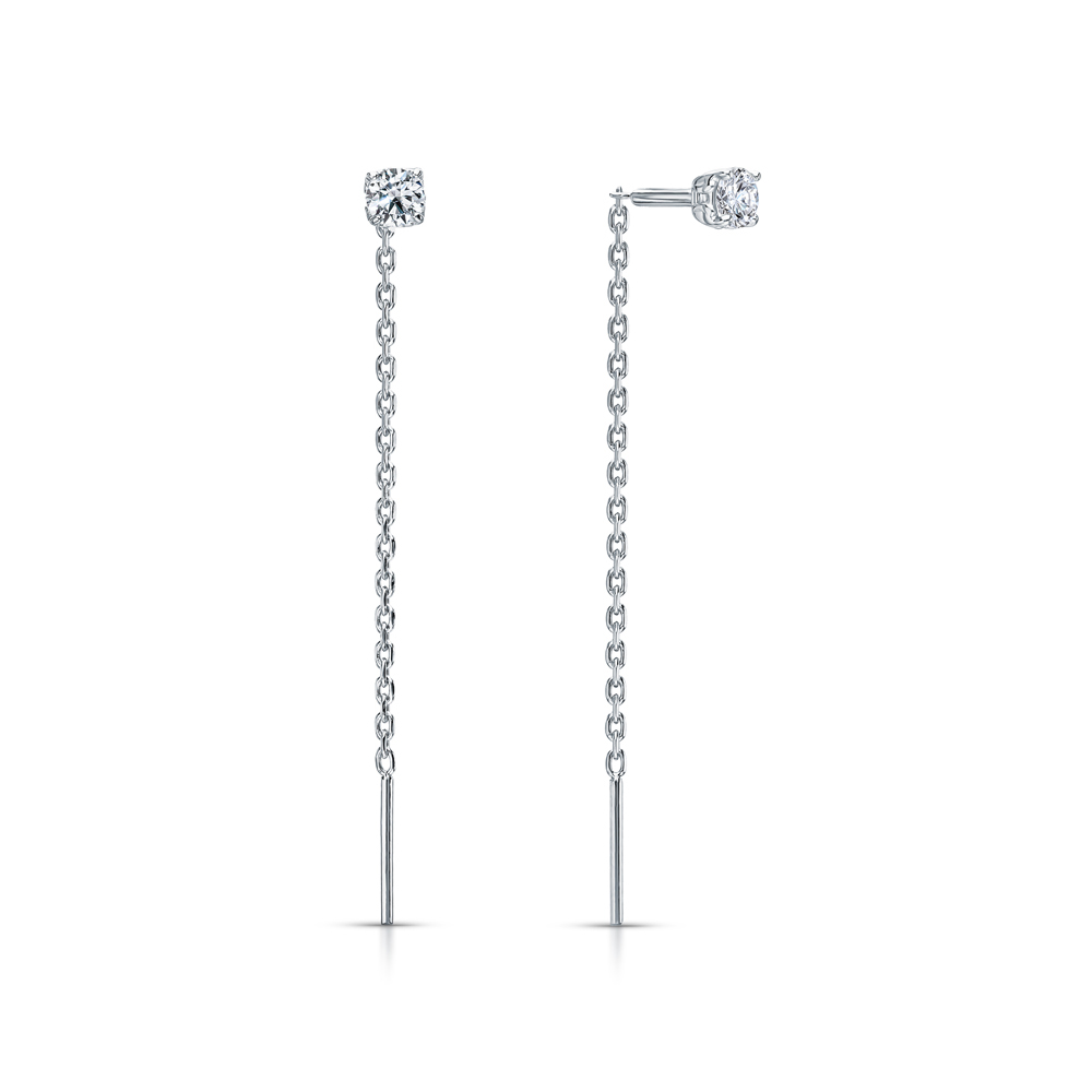 Фото «Серебряные серьги с фианитами»