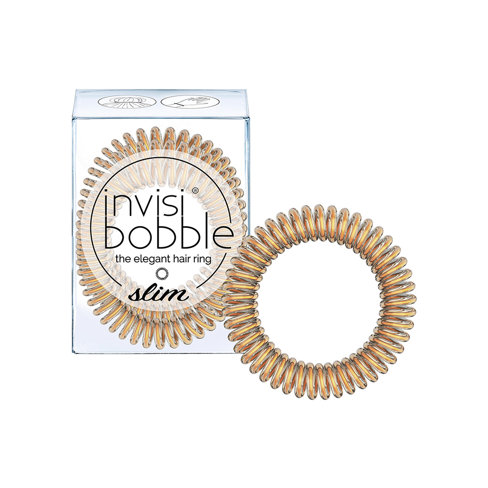 Фото «Резинка-браслет для волос invisibobble SLIM Bronze Me Pretty»