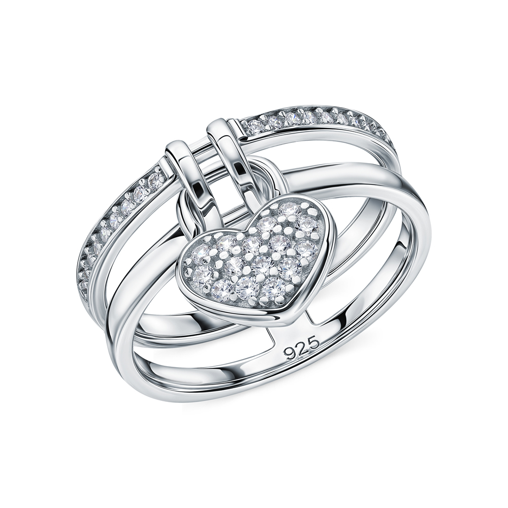 Фото «Серебряное кольцо с фианитами»