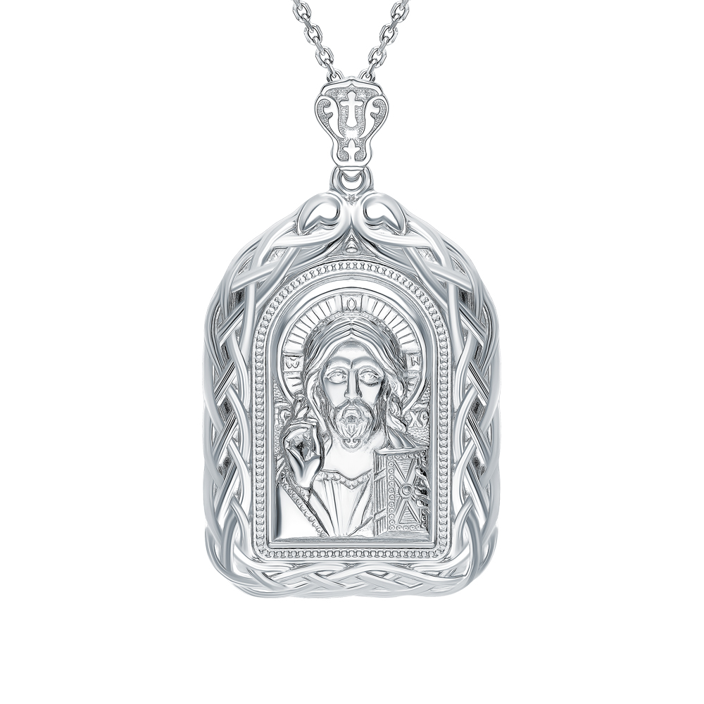 Серебряная подвеска "Господь Вседержитель" в Самаре