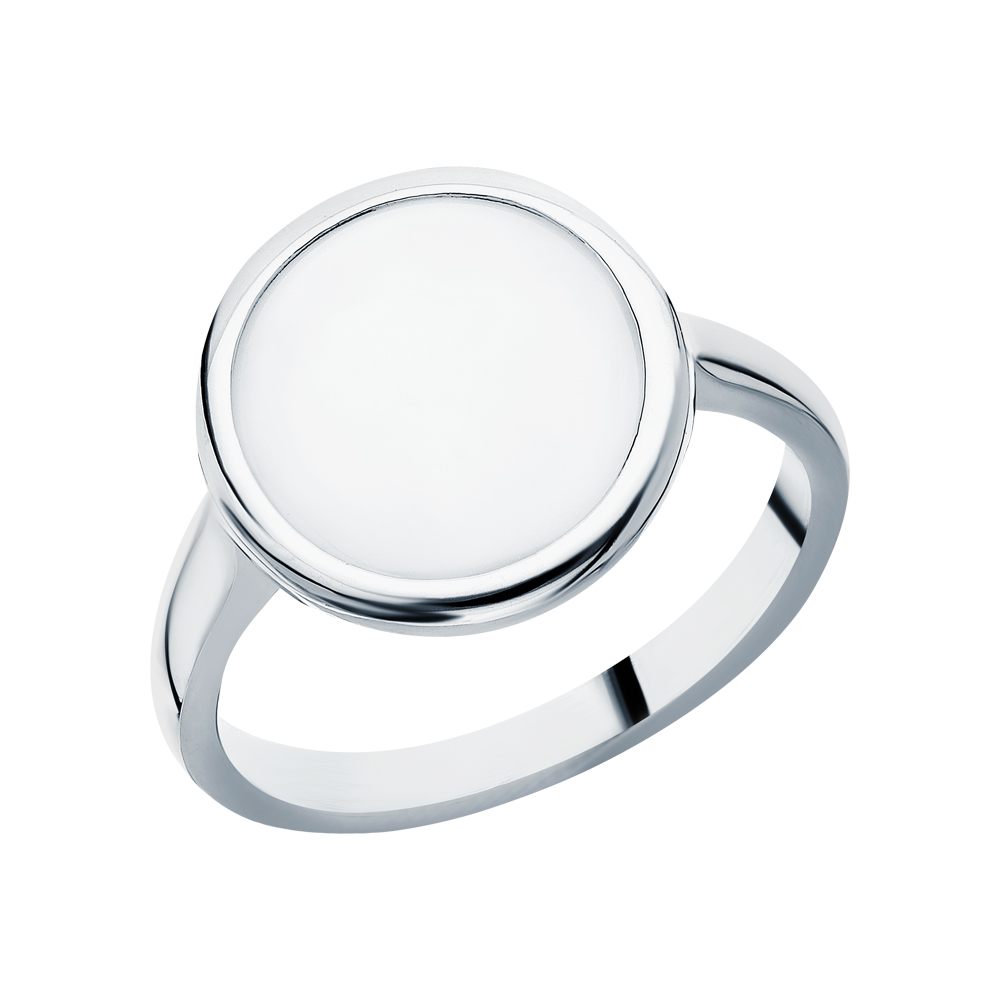 Серебряное кольцо с керамикой в Самаре