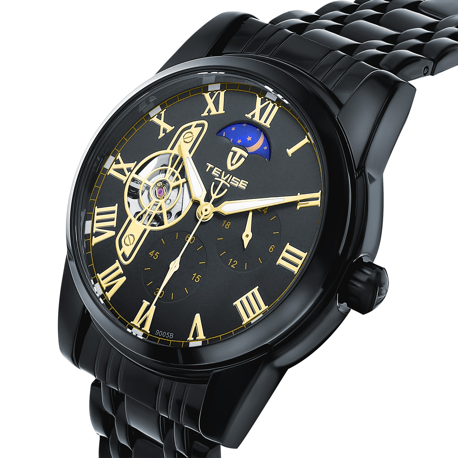 Часы мужские TEVISE TEVISE 9005B0-05: металл — купить в интернет ...