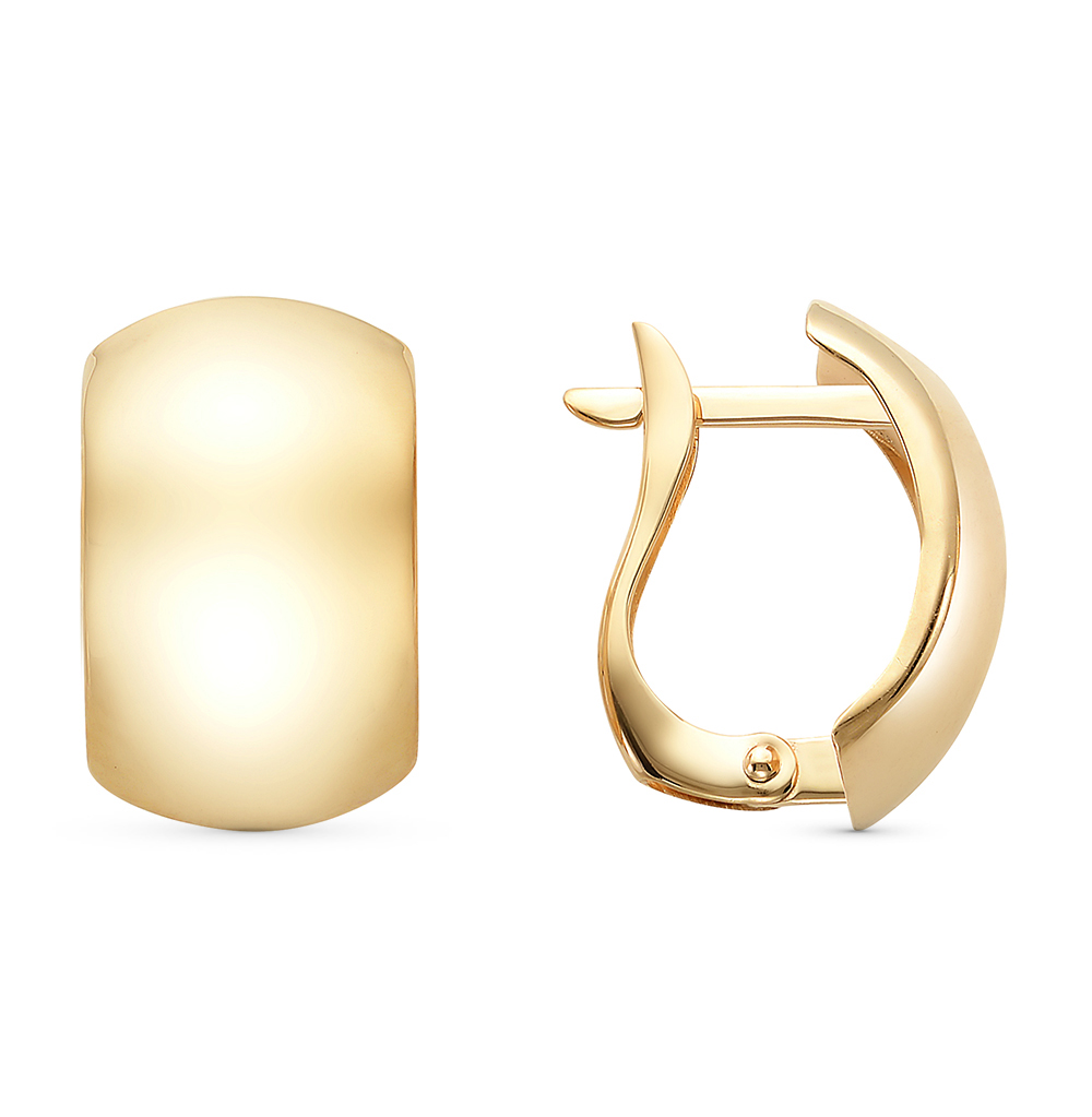 Золотые серьги