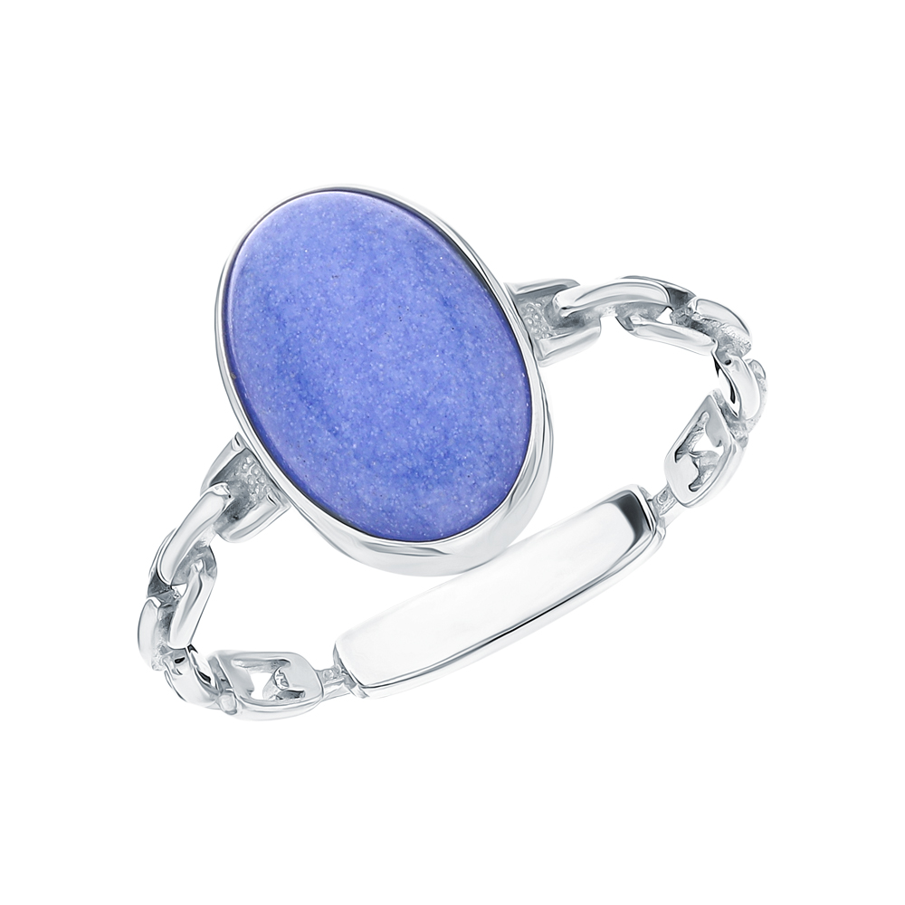 Серебряное кольцо с ювелирными кристаллами в Самаре