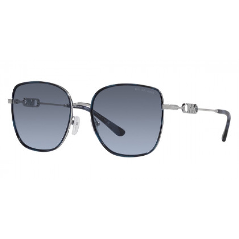 Женские солнцезащитные очки из Италии марки MICHAEL KORS из коллекции Square модель 0MK1129J10158F56 в Новосибирск