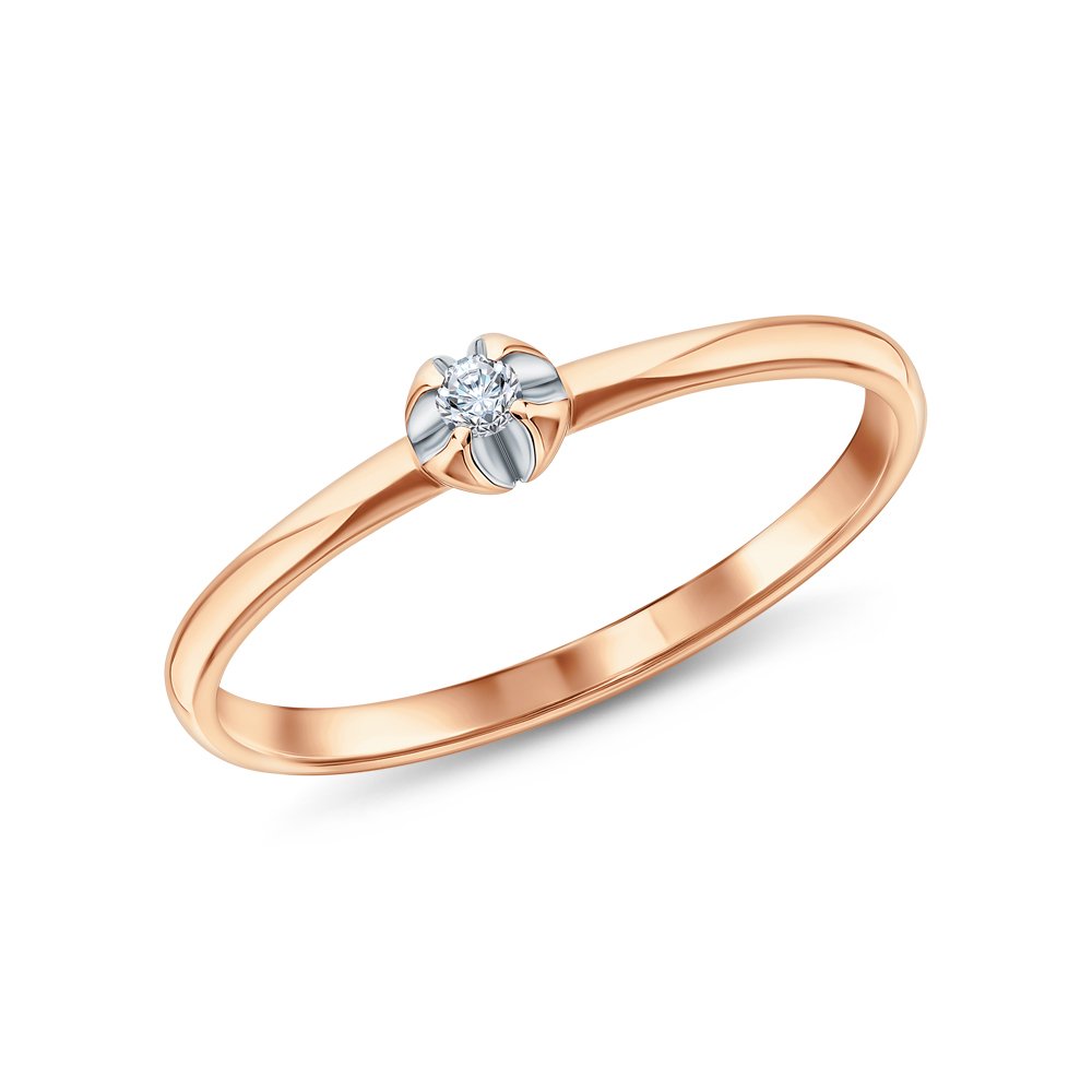 Фото «Золотое кольцо с бриллиантом»