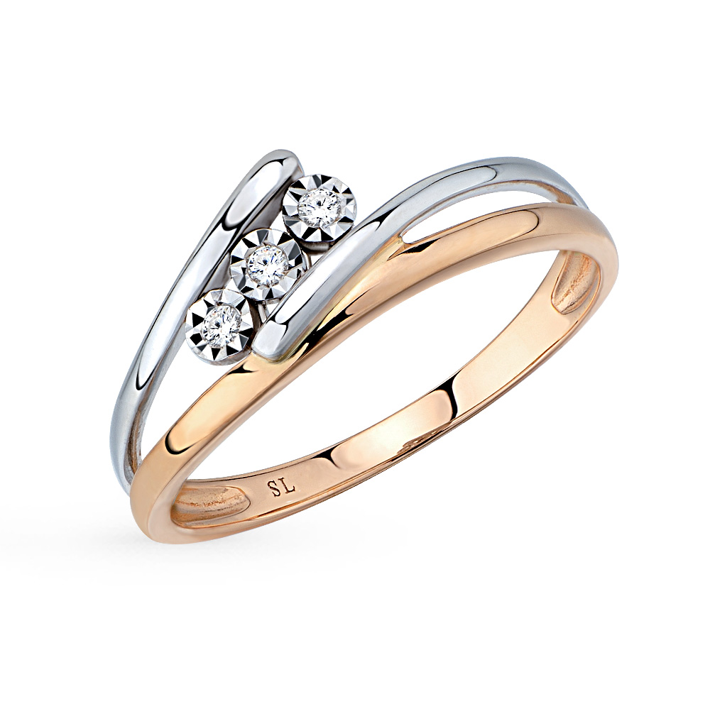 Дизайн кольца с бриллиантом женское