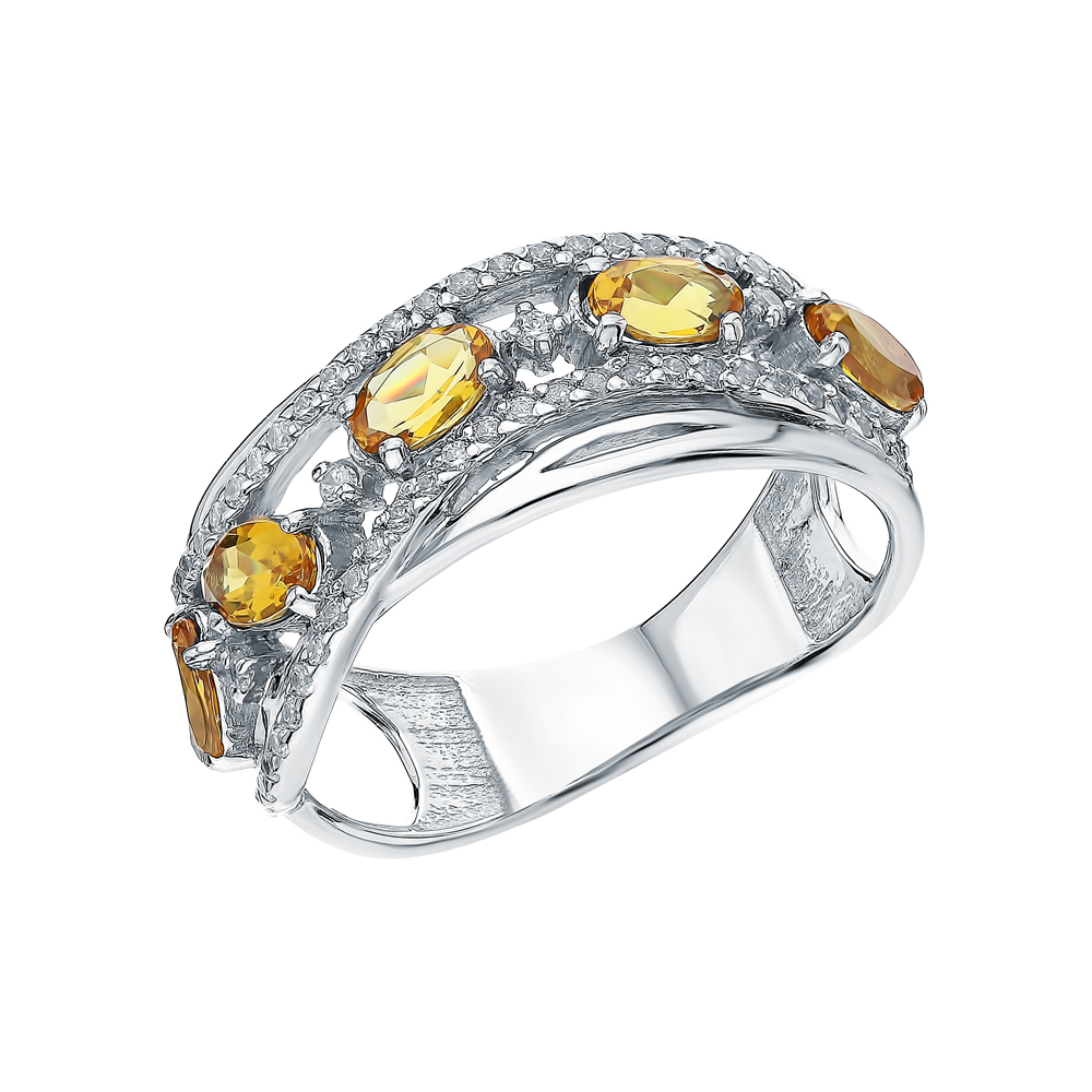 Серебряное кольцо с султанитами в Краснодаре