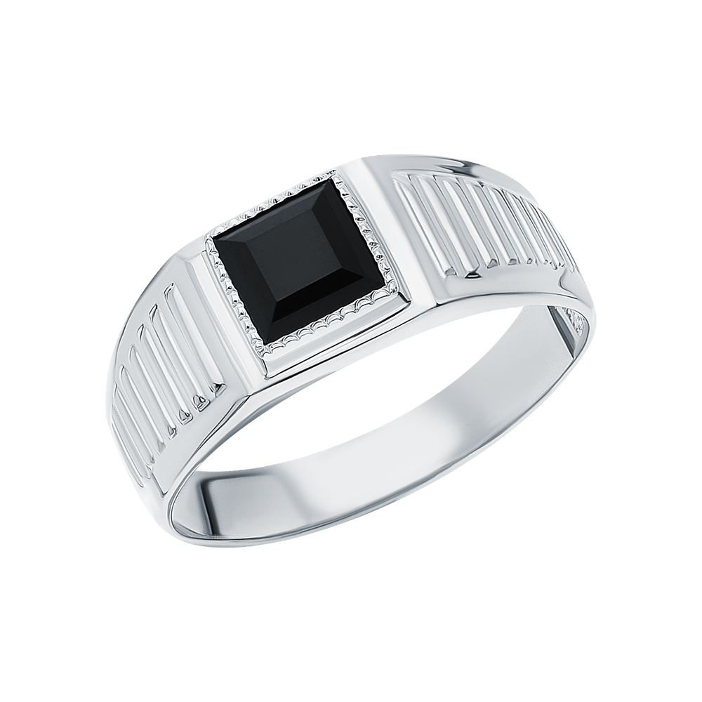 Серебряное кольцо со шпинелью в Самаре
