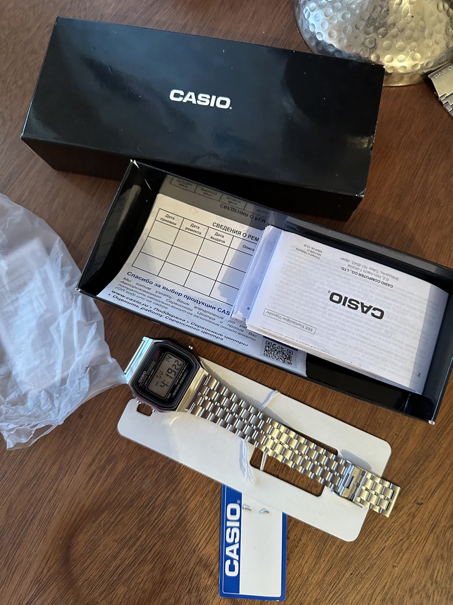Часы мужские CASIO A159WA-N1 CASIO A159WA-N1: пластик — купить в